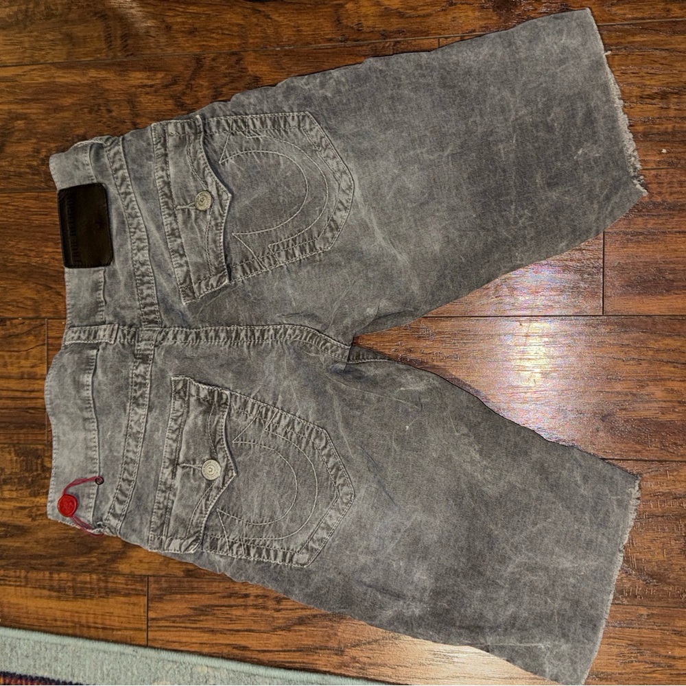 Men's Gray Ricky Jeans  Shorts True Religion